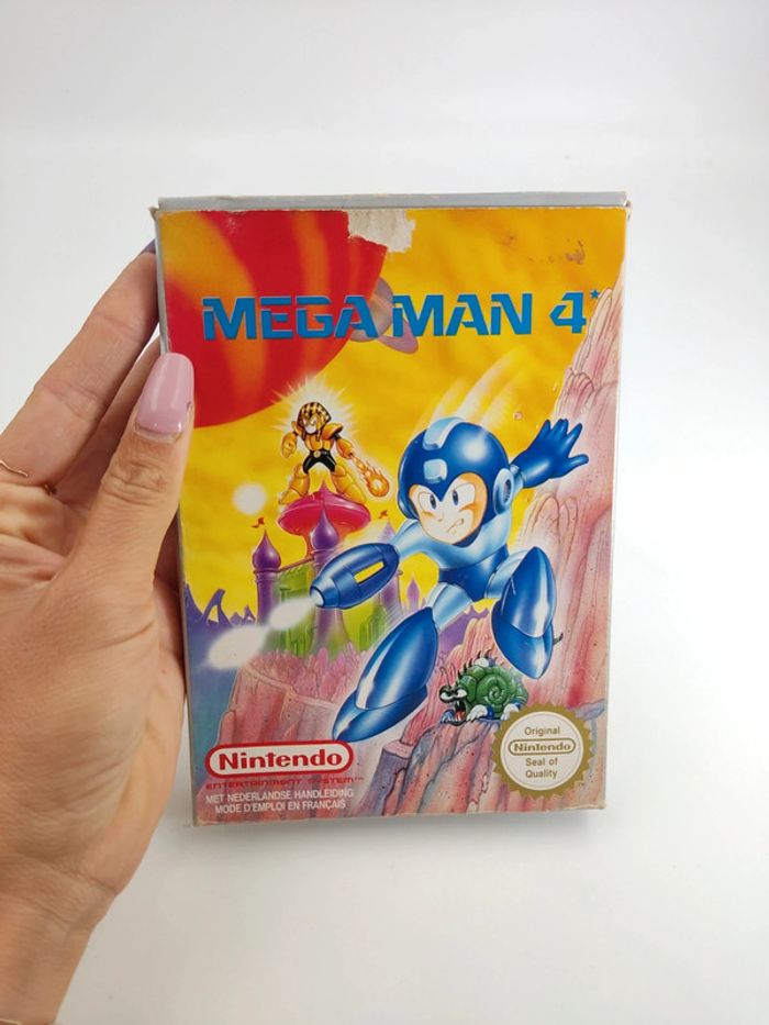 Jeu Nintendo nes Megaman 4 fah sans notice Mega Man - photo numéro 14