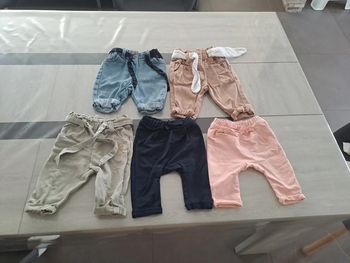 Lot de pantalons bébé fille