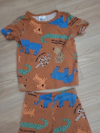 Pyjama été animaux