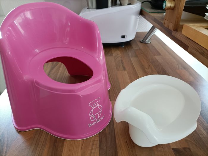 Pot rose Babybjorn avec cuvette - photo numéro 3