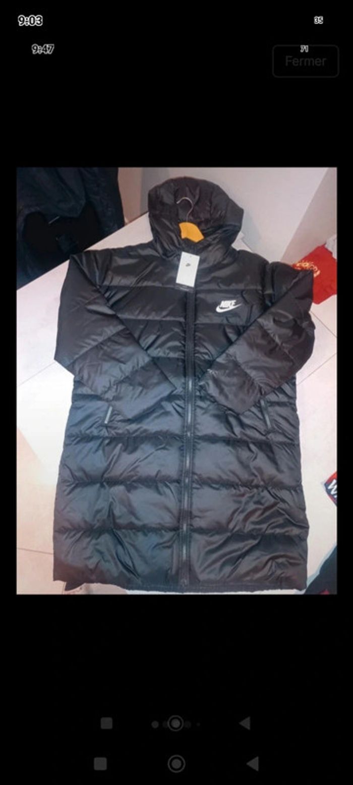 Doudoune longue Nike taille M