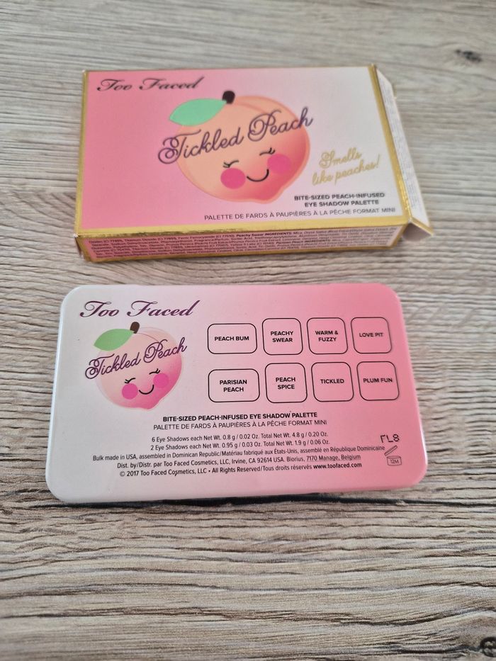 Palette tickled peach, too faced - photo numéro 4