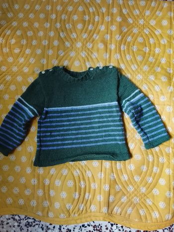 Pull garcon 4 ans fait main