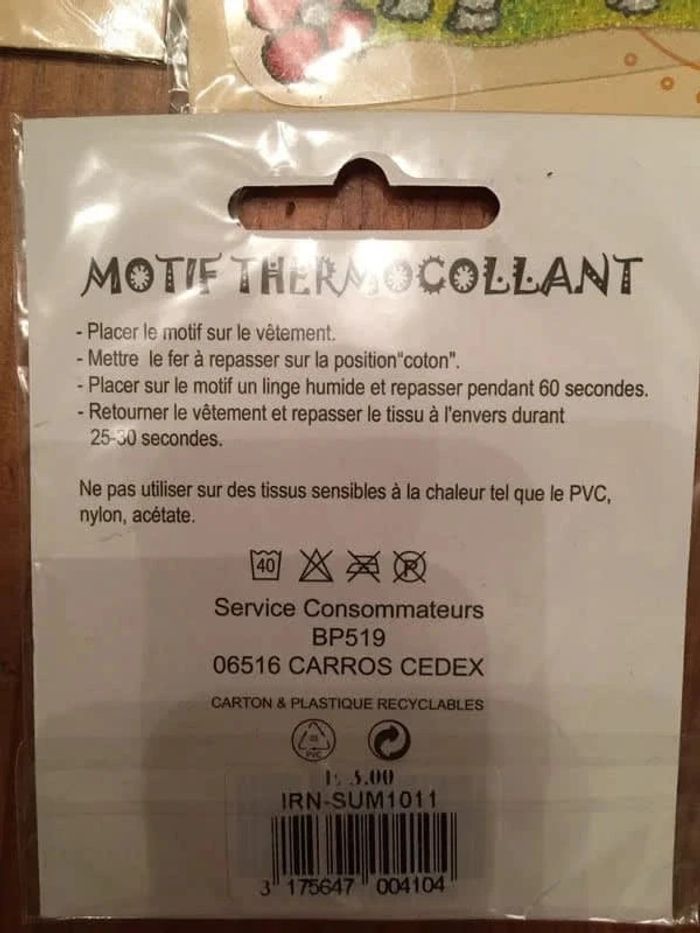 Lot n2 de 10 motifs thermocollants Neufs - photo numéro 3