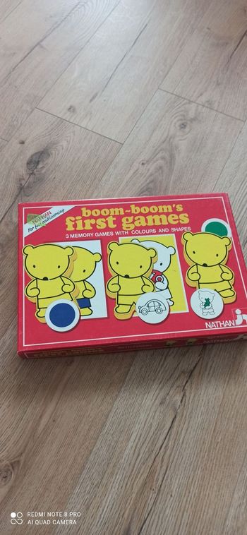 Jeu boom boom s first games