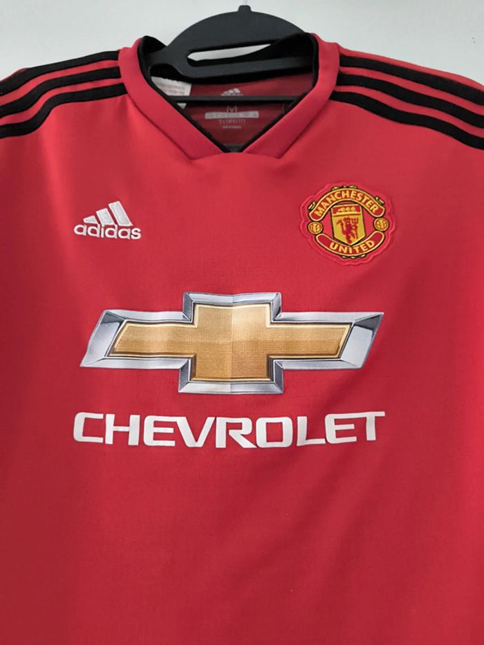 Maillot foot adidas Manchester 2018-2019 taille 11 12 ans - photo numéro 2