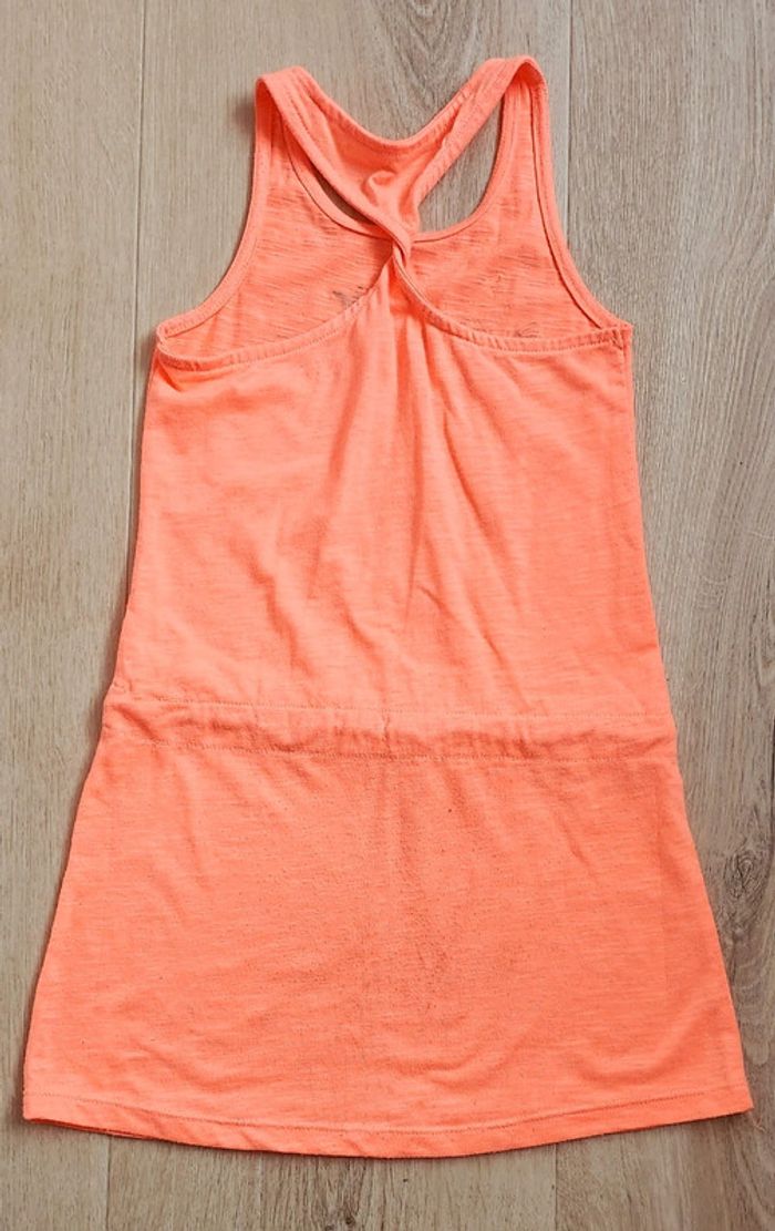Robe d'été sans manches orange taille 5 ans Gémo - photo numéro 2