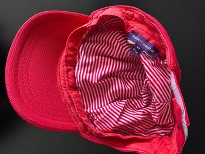 Casquette rouge Sergent Major 45cm - photo numéro 2