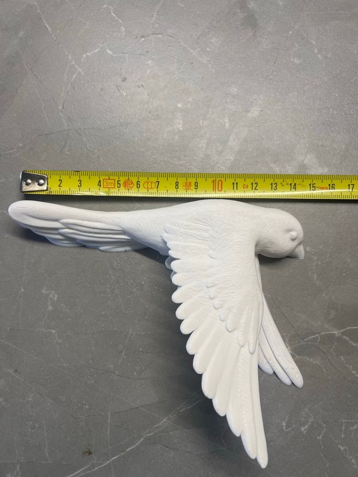 Oiseau Décoratif - Tourterelle Blanche - photo numéro 3