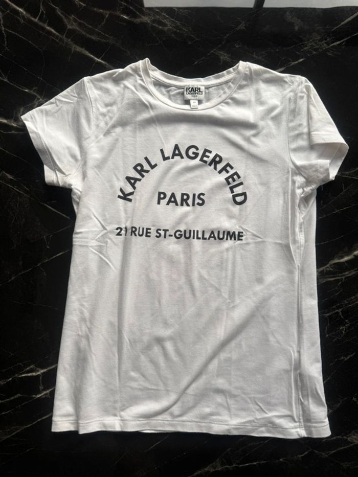 T shirt Karl Lagarfeld 14 ans