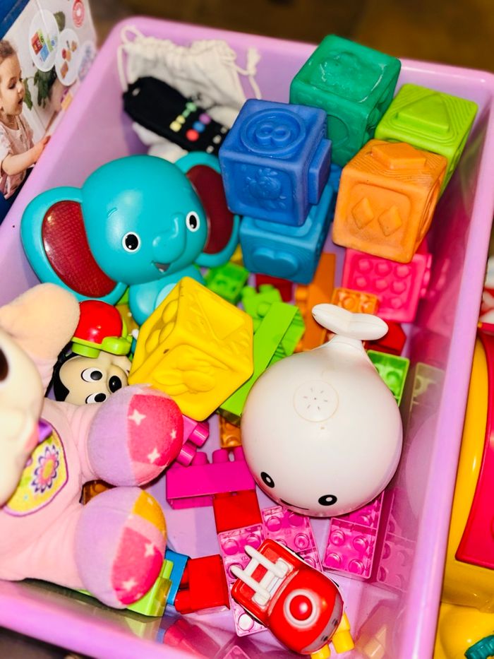 Gros lot de jouets bébé, premier âge Vtech oxybul … - photo numéro 3
