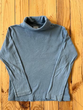Col roulé bleu Petit Bateau 4 ans