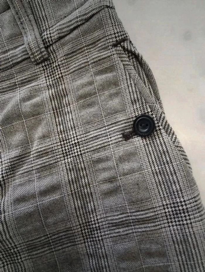 Neuf Corsaire Esprit Collection imprimé Prince de galles gris taille 36 - photo numéro 3