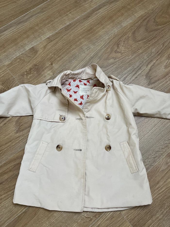 Trench veste légère Zara - photo numéro 2
