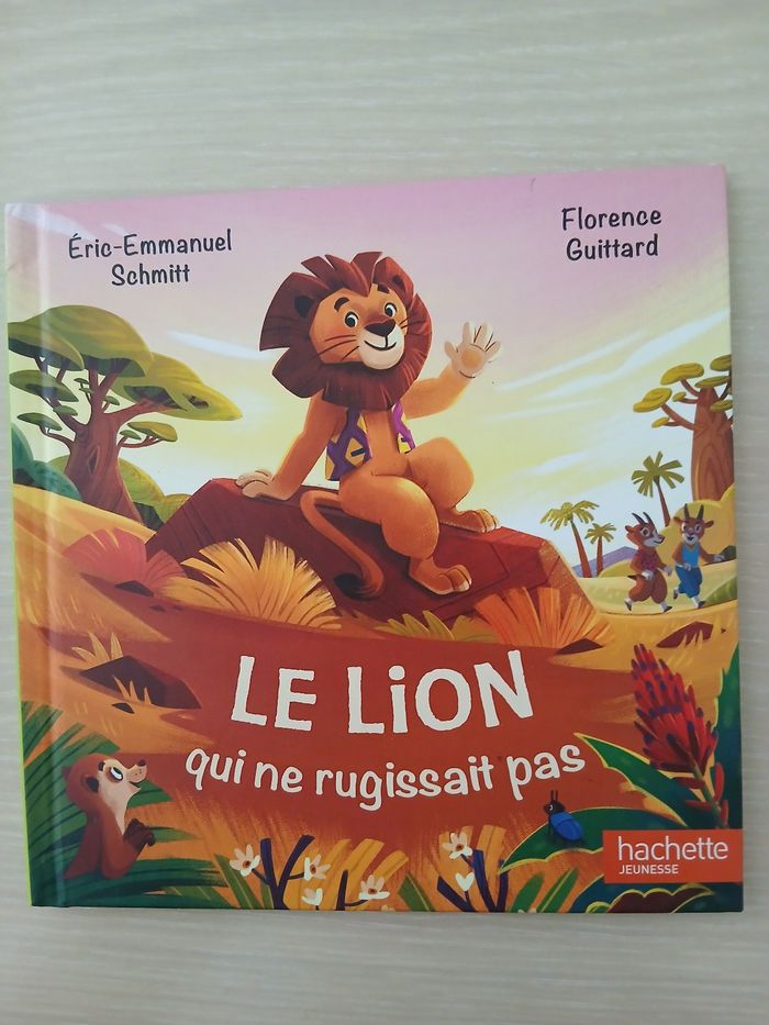 Livre pour enfant d histoire le lion qui ne rugissait pas - photo numéro 4