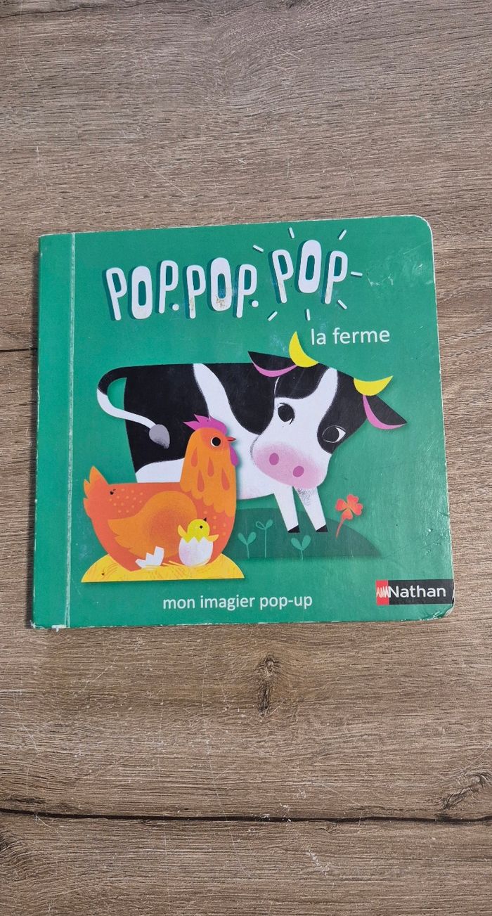 Livre imagier Pop up : La ferme