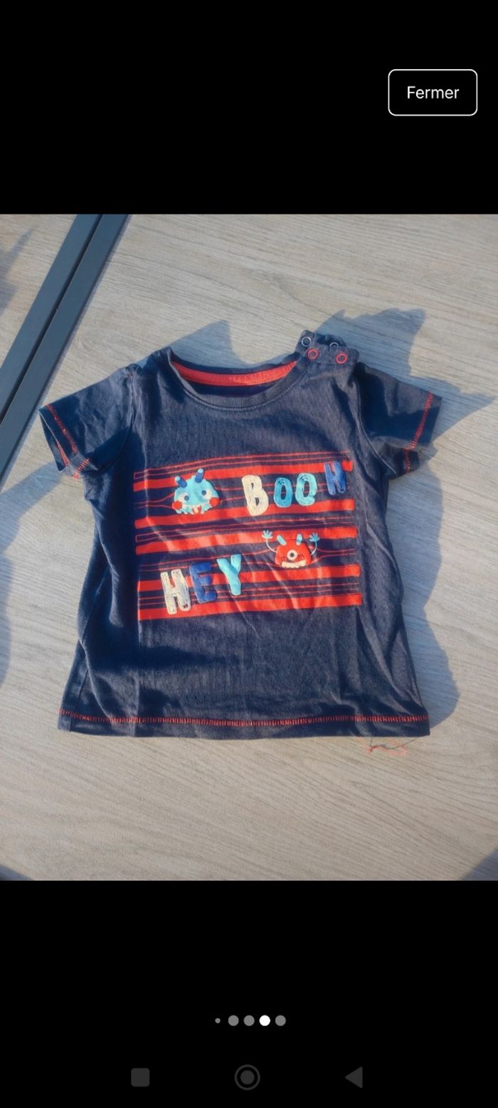 Lot 7 T-shirts 24 mois - photo numéro 7