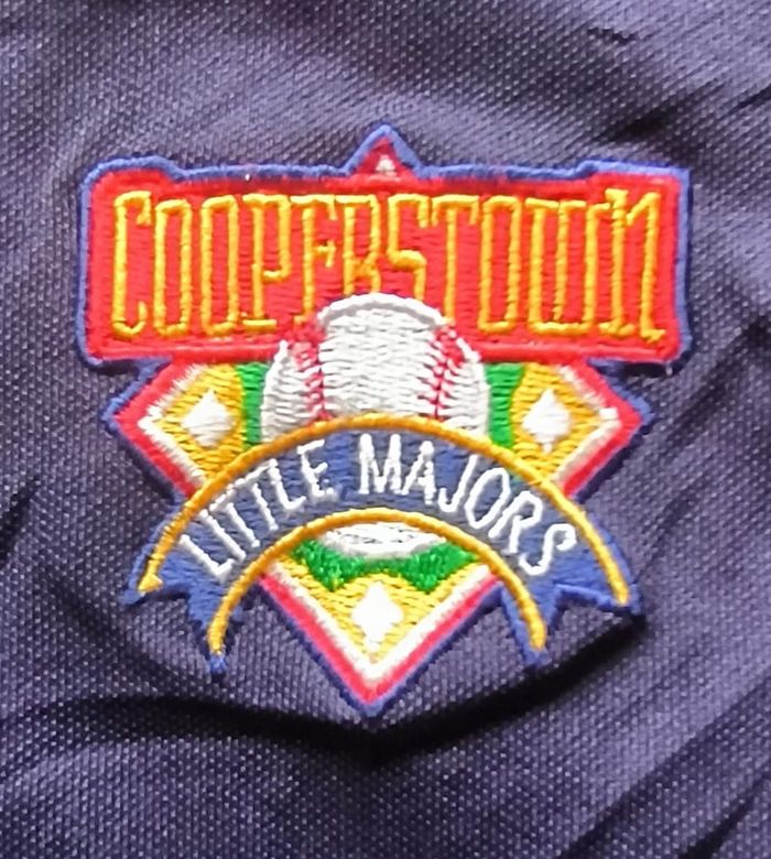 Maillot de baseball bleu Cooperstown Dreams Park Little Majors col V Taille L - photo numéro 3