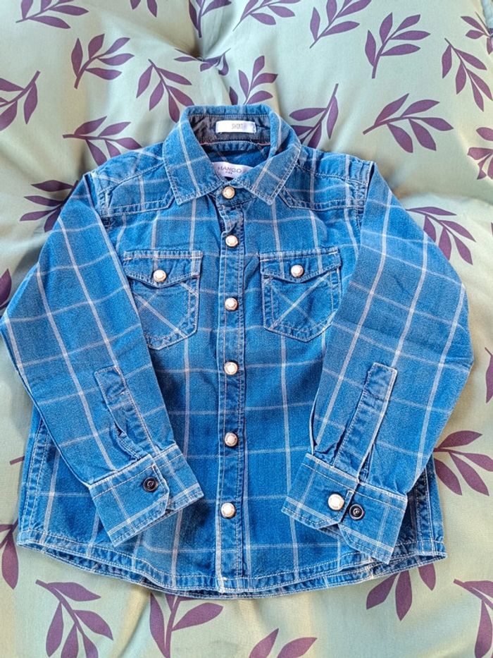 Chemise en jean 4 ans