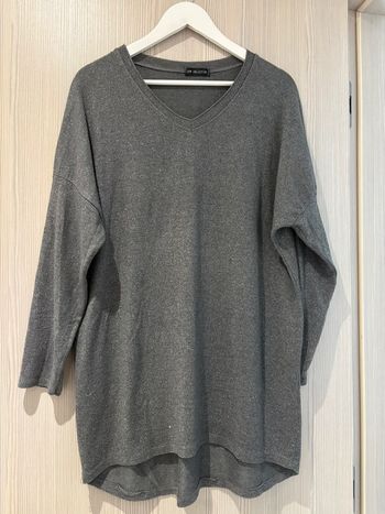 Tunique grise argentée New collection fabriqué en Italie taille unique
