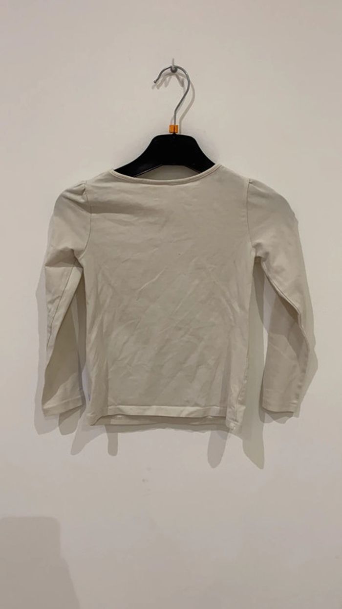 T-shirt manches longues, la reine des neiges, 4-6ans - photo numéro 3