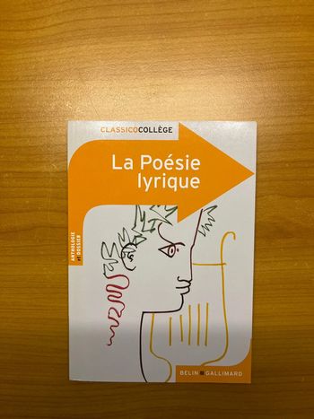 La poésie lyrique Classico Collèges