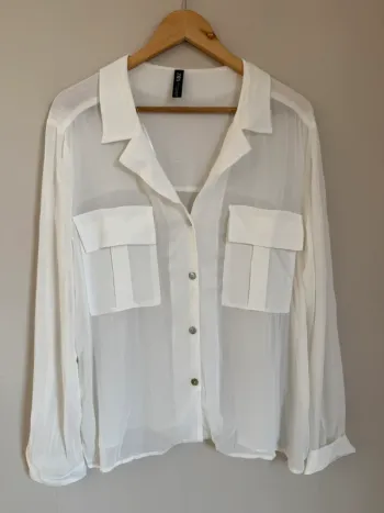 Chemise Zara blanche