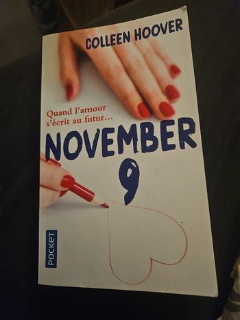 Livre colleen hoover november 9