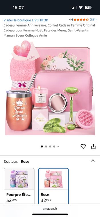 Coffret cadeau femme NEUF