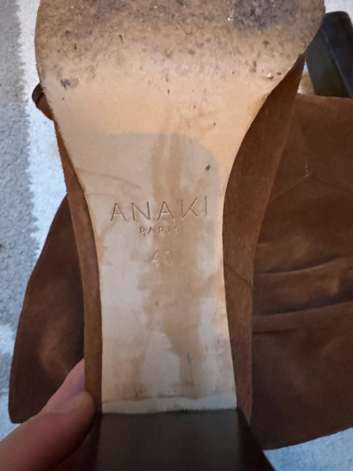 Bottines à talons Anaki Taille 40 - photo numéro 4