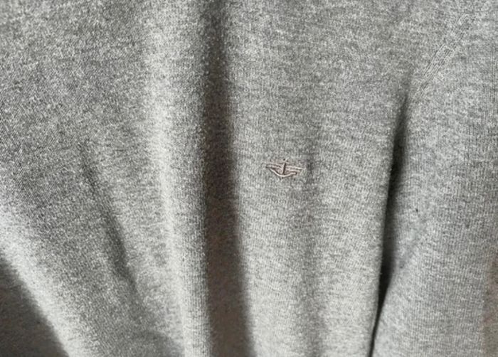 Pull gris dockers - photo numéro 2
