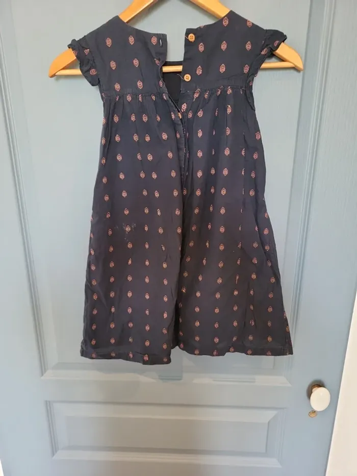 Jolie robe bleue marine sergent major 8 ans - photo numéro 5