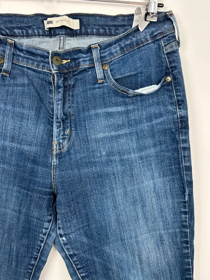 Jean Levi's Femme Bleu Marine W32 L34 | 515 Bootcut | Taille FR42 | Très Bon État LF621 - photo numéro 13