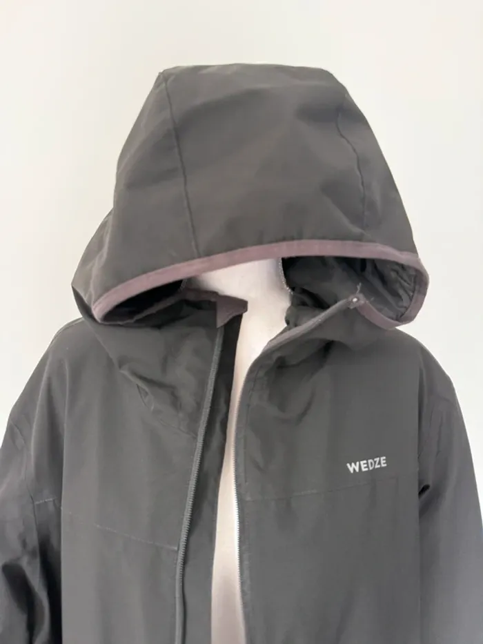 Veste noire de ski chaude et imperméable homme taille XL - photo numéro 2