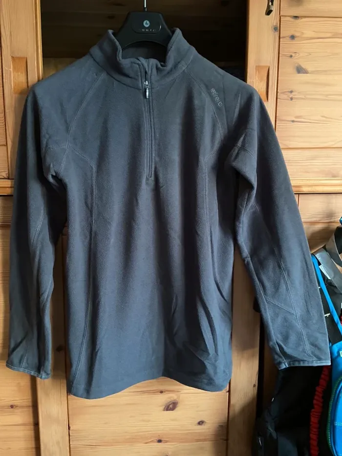Pull polair fin gris clair - photo numéro 2