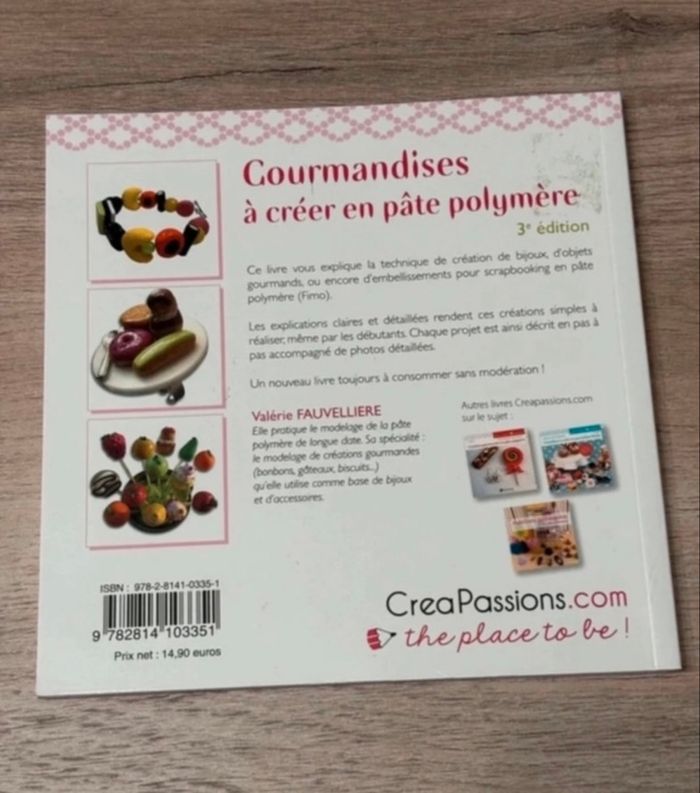 Livre « Gourmandises à créer en pâte polymère » - photo numéro 2
