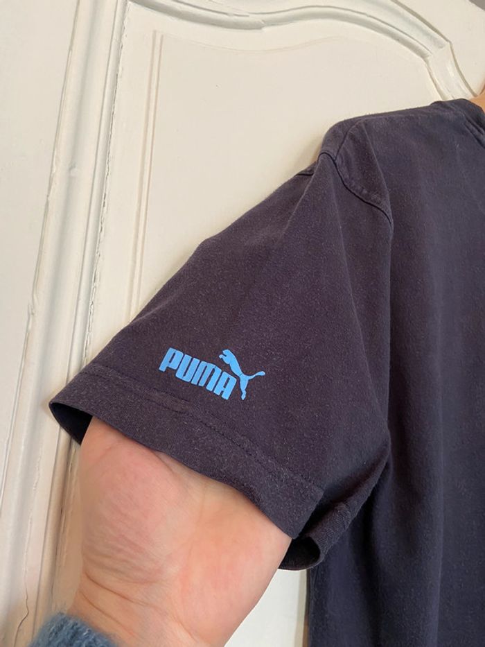 Tee-shirt Puma bleu marine taille M - photo numéro 4