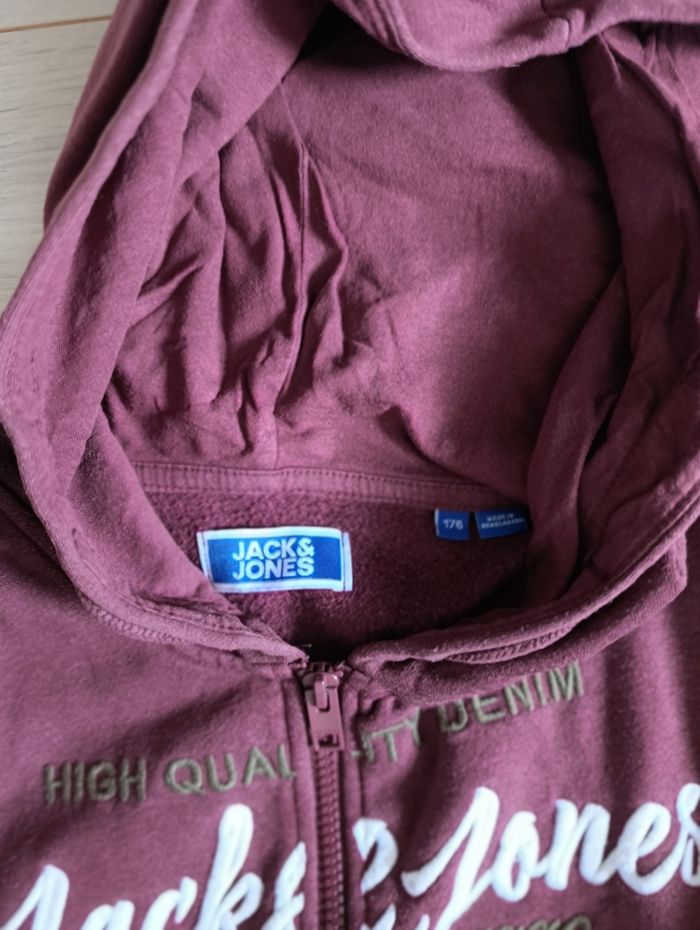 Gilet capuche Jack & Jones garçon taille S - photo numéro 2