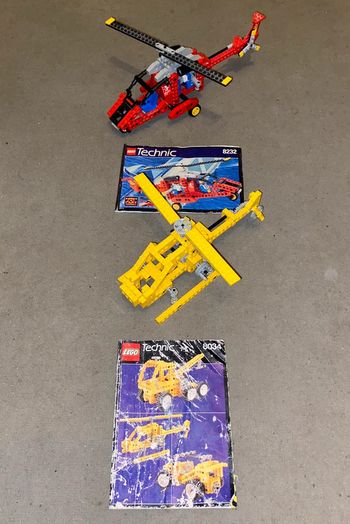 Lot X2 Lego Vintage 8034 + 8232