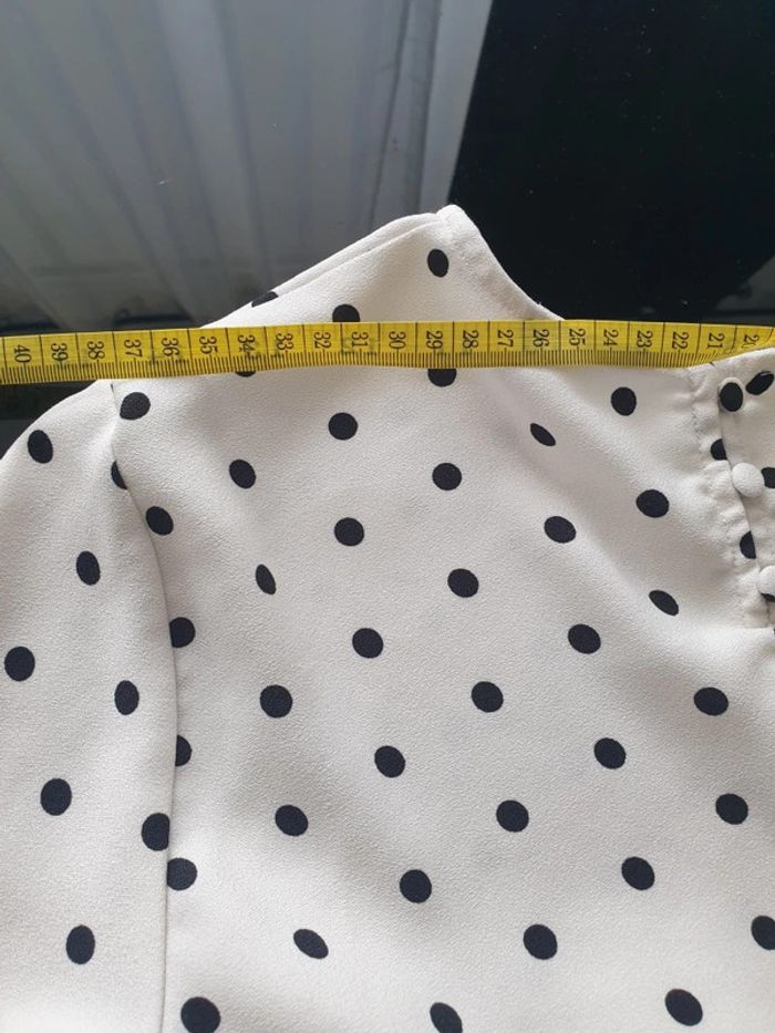 Blouse à pois sexy - photo numéro 3