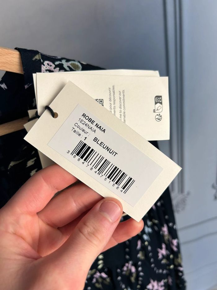 Robe courte été Marine Ba&sh T1 / S neuve - photo numéro 4