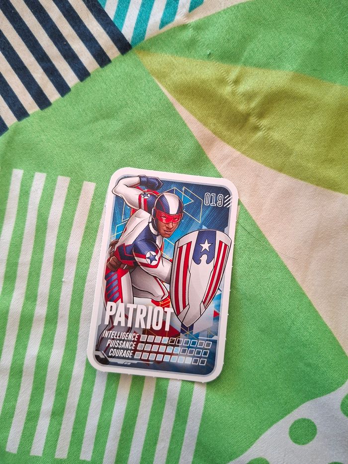 Carte Marvel pars en mission 019