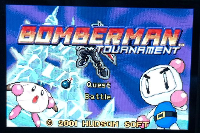 Rare 😍 Nintendo game boy advance Bomberman complet - photo numéro 5