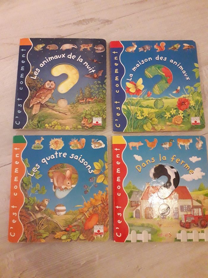 Livres à rabat "c'est comment ? "