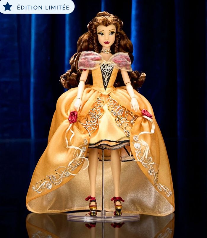 Poupée Belle Disney Designer Collection série Dance en édition limitée, La Belle - photo numéro 3