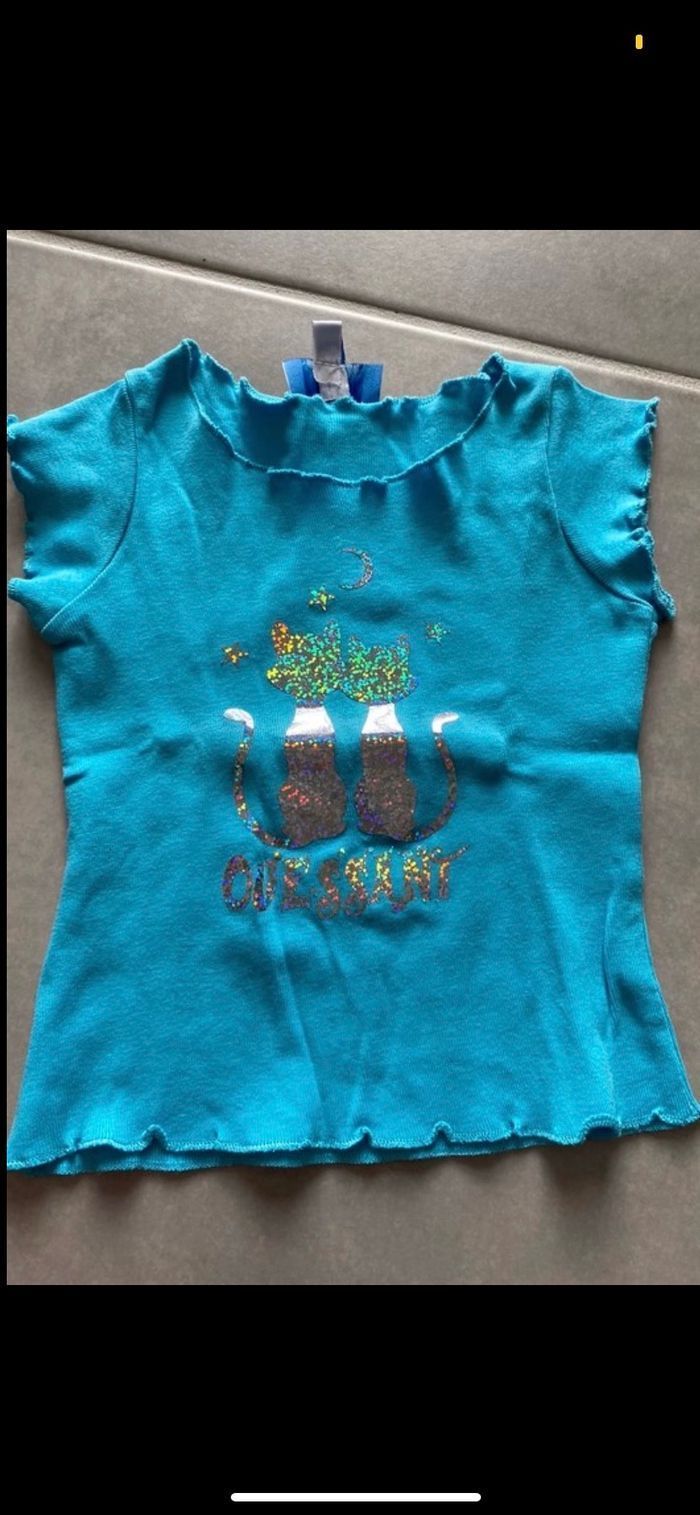 Tee shirt Chat 9 mois - photo numéro 4