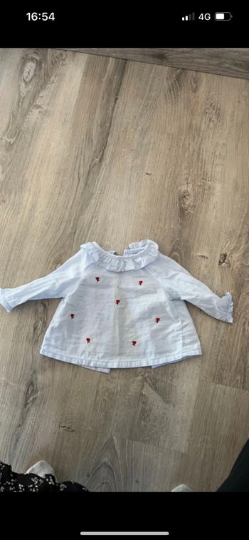 Chemisier bébé fille
