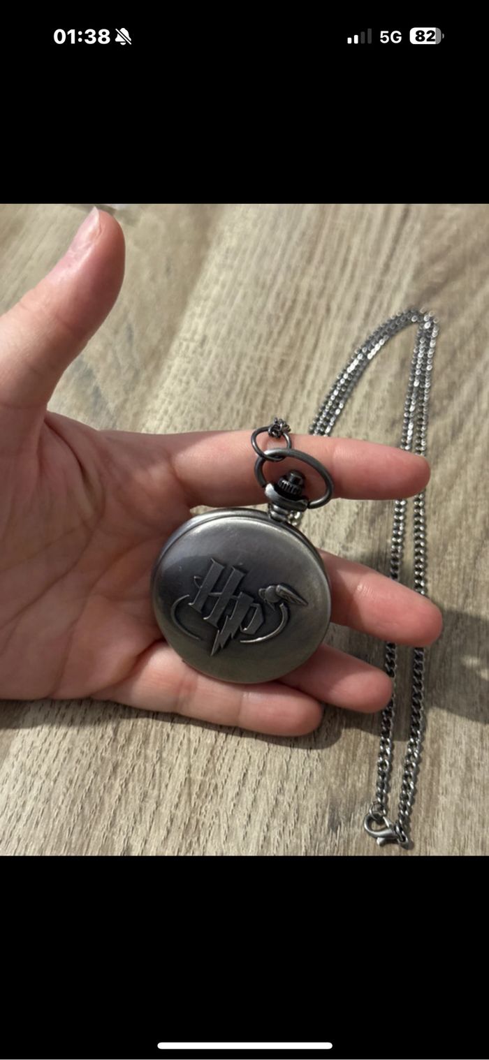 Montre à gousset Harry potter - photo numéro 3