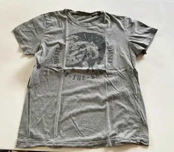 T-Shirt Diesel Gris taille M
