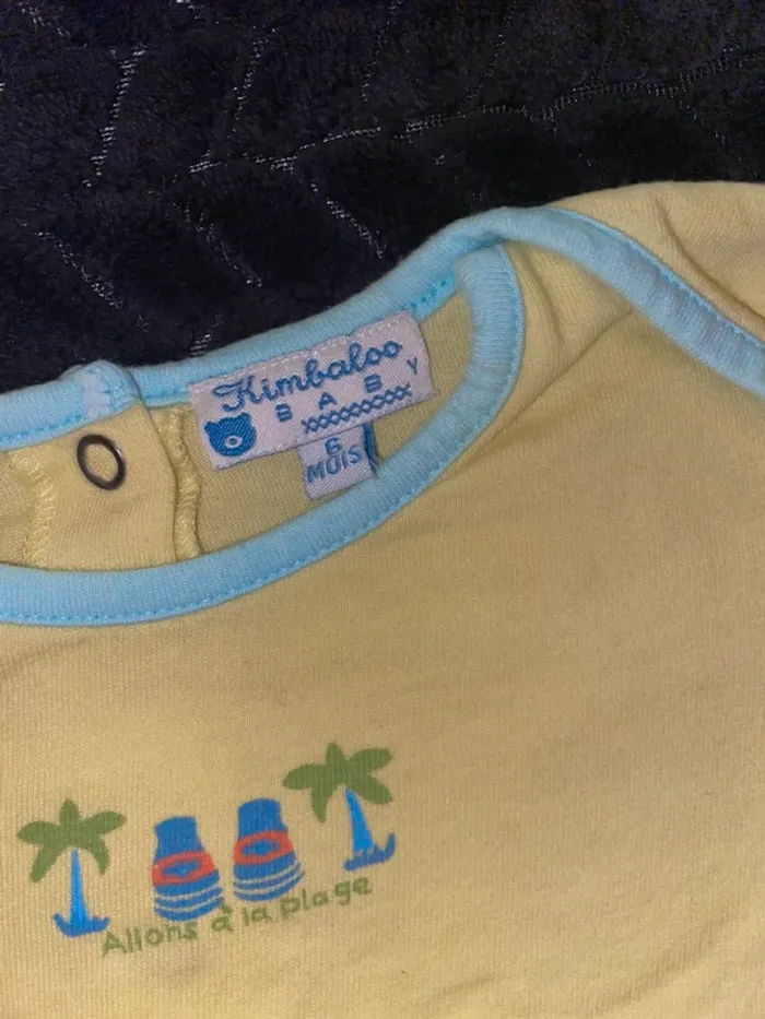 Pyjama bébé 6 mois - garçon été - photo numéro 3